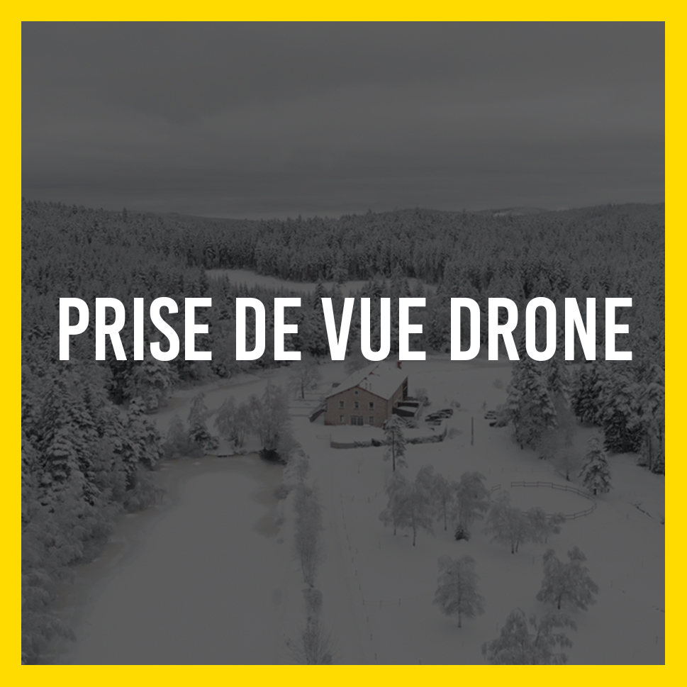Prise de vue par drone par Lightlab.io, agence de communication à Saint-Étienne
