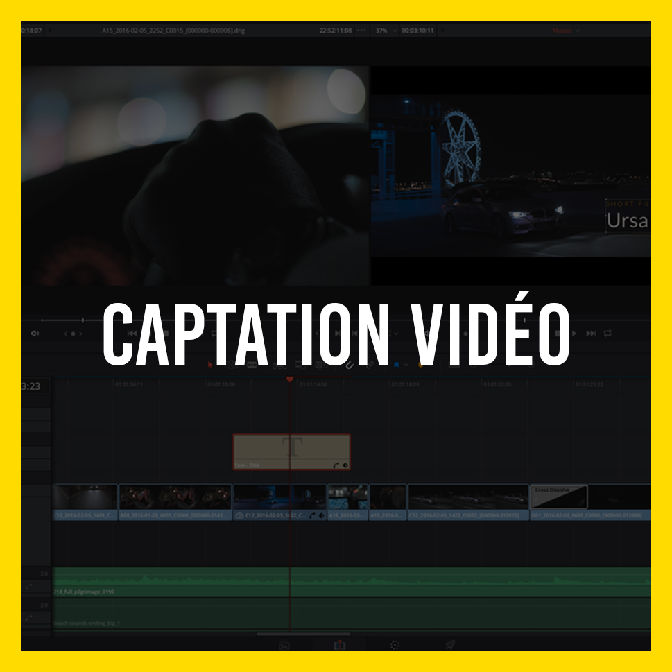 Lightlab.io propose des captations vidéos pour réaliser des productions audiovisuelles adaptées à chaque projet